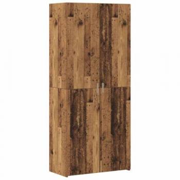 Buffet Alto Madera Vieja 40x42.5x185 cm Madera Ingenierizada - Estilo Rústico