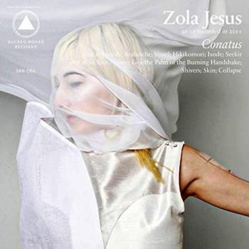 Zola Jesus Conatus Gray & Clear Smoke Vinyl Sealed 2018 USA vinyl LP SBR062