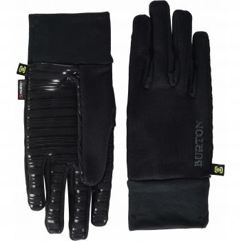 Burton Powerstretch Liner Guantes de Snowboard, Hombre, Negro
