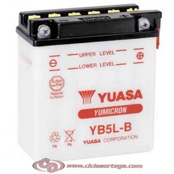 Batería Yuasa YB5L-B 5Ah para Motocicleta (DIN 50512)