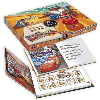 Pack Edudiver Cars: Cuento con Lectura facilitada y Un libro juego | Fomenta la lectura y la atención