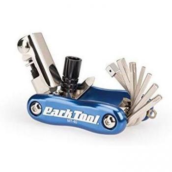 Park Tool MT-40 Mini Fold Up Multi-Tool Herramienta, Unisex Adulto, Azul