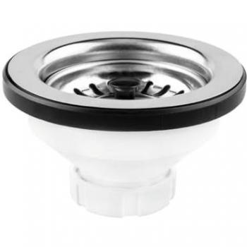 Válvula Cesto Fregadero ARTIC Acero Inoxidable 1 1/2, Altura Reducida 1/2''