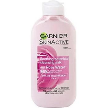 Leche Limpiadora y Desmaquillante Botánica de Agua de Rosa para Piel Sensible 200ml