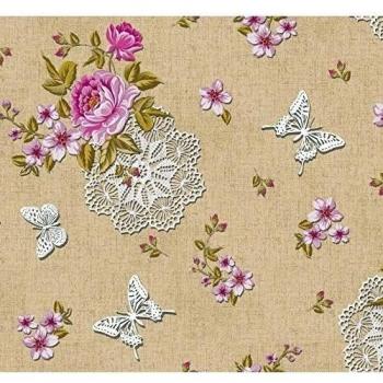 Mantel de hule, rectangular 140 x 200cm Beige