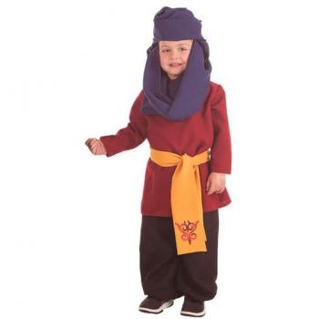 Disfraz de Paje Azul para niños 3-5 años