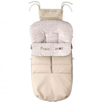 Jané Saco para silla Nest Plus, Interior Polar, Impermeable, Universal, con Cremallera, Color Granola Polipiel