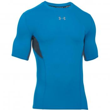 Under Armour UA HG Coolswitch Comp SS Camiseta de Manga Corta, Hombre, Azul