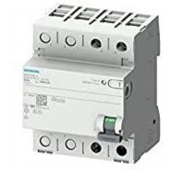 Interruptor diferencial tipo B, 30mA, 25A, 2 polos, Siemens SENTRON