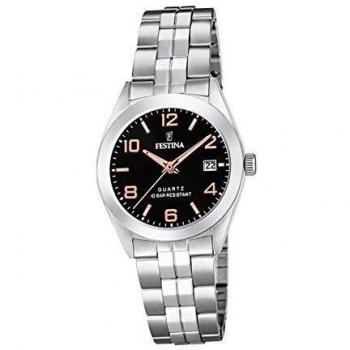 Festina Reloj Analógico para Mujer de Cuarzo con Correa en Acero Inoxidable F20438/6