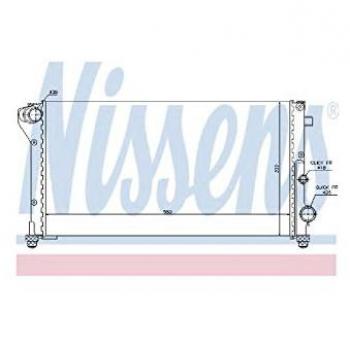 Radiador de refrigeración del motor NISSENS 617847 - Radiador de alta calidad, diseñado para mantener la temperatura óptima del motor, fabricado con materiales duraderos, compatible con múltiples modelos de vehículos, fácil instalación y excelente 