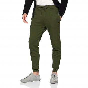 Lyle & Scott Skinny Sweatpant, Pantalones Deportivos para Hombre, Verde