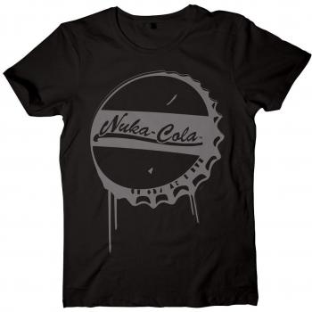 Fallout 4 Nuka Cola Bottle Cap - camiseta Hombre, Negro, XX-Large