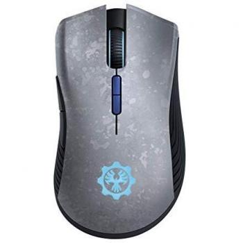 Razer Mamba Wireless Gears of War 5 Edition Ratón Gaming, Sensor Óptico de 16.000 DPI, para Juegos, 7 Botones Programables, Interruptores Mecánicos, Hasta 50 Horas de Duración de la Batería, Gris
