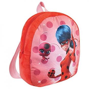 Mochila Infantil Jemini Miraculous Roja 5L para Niñas (+/-28 cm)