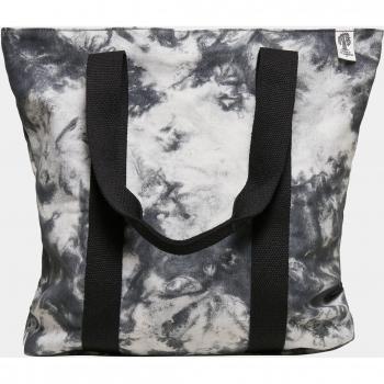 Urban Classics Unisex Tie Dye Tote Bag - Black/White