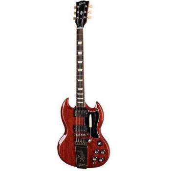 Gibson SG Standard '61 Maestro Vibrola Electric Guitar - Vintage Cherry, Double Cut Model