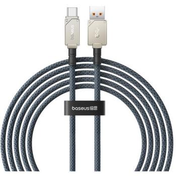 Cable de Datos y Carga Rápida USB a USB-C Baseus 100W, 2m, Color Blanco