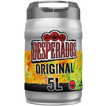 Desperados Tequila-Flavored Beer Keg 5L with Tap