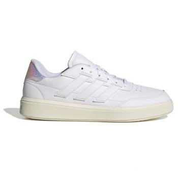 Zapatillas Sneakers Adidas Courtblock para mujer en color blanco puro lila, talla 40, modelo Cloud White Off White, talla 42 EU