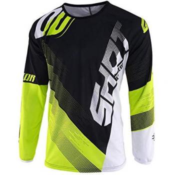 SHOT – Camiseta Kid Devo Ultimate, Negro/Neón Amarillo, talla 6/7