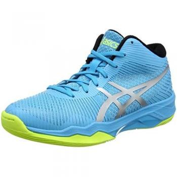 Asics Volley Elite FF MT, Zapatos de Voleibol Mujer, Azul