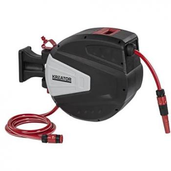 Enrollador de manguera de pared 15m Kreator KRTGR6711