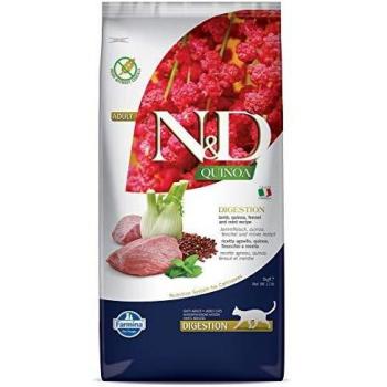 FARMINA ND CAT QUINOA DIGESTION CORDERO 5KG