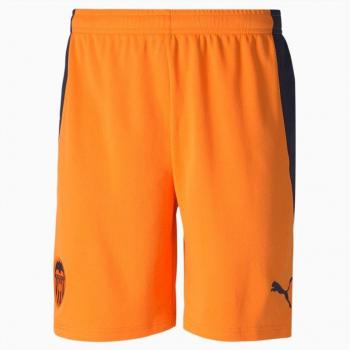 Pantalones Cortos Deportivos Puma Réplica 2ª Equipación Valencia CF 2020/21 Naranja