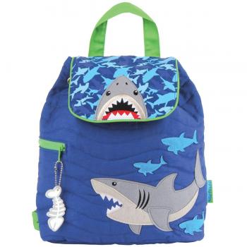 Stephen Joseph acolchada mochila, tela, tiburón, talla única