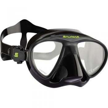 Salvimar Máscara de Buceo Goblin para Pesca Submarina, Adultos Unisex, Color Negro, Talla Única