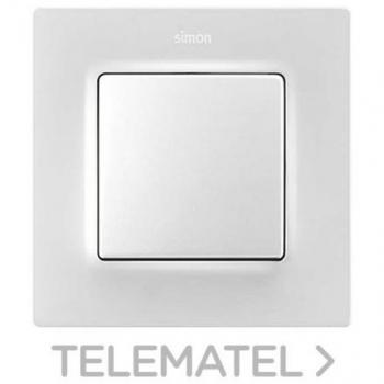 Conmutador Simon 82 con embornamiento rápido y tecla 10AX blanco mate