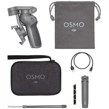 DJI OM3 Combo, Estabilizador de 3 Ejes para Smartphone Compatible con iPhone y Smartphone, Android, diseño Ligero y Portátil, grabación Estable, Control Inteligente + Trípode, Gris