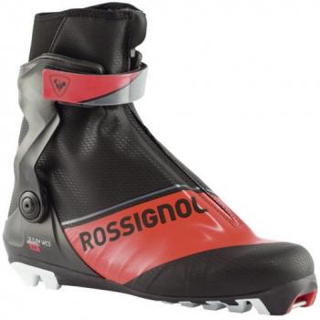 Botas de patinaje Rossignol X-ium WC para hombre, modelo de competición, diseño ligero y ajustado, sistema de cierre con cordones, compatible con fijaciones NNN, aislamiento térmico y transpirabilidad avanzada