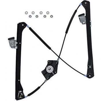 1x Elevalunas delantero derecho VW PASSAT 3B 3B2 3B5 3B6; SKODA SUPERB 3U4 SIN MOTOR! CON SOPORTE DE MONTAJE