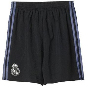 adidas Real Madrid Cf 2015/23 3 Sho Y - Pantalón corto para ninos de 7-8 años, color negro / morado