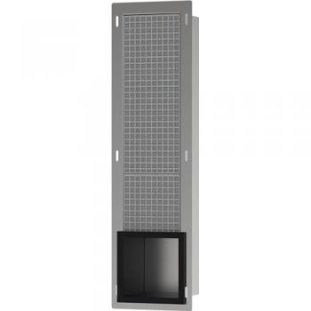 Hansgrohe XtraStoris Original Built-In Toilet Paper Holder with Storage for 6 Rolls - Matte Black