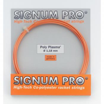 Signum Pro Polyplasma, Cadena de recorte para tenis, Naranja, 1,28 mm x 12 m
