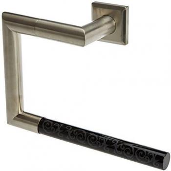 Pomdor - Toallero aro timeless pvd niquel mate - negro deco heritage
