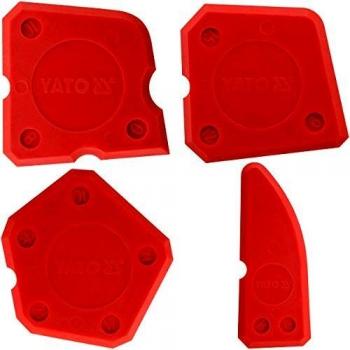 Yato YT-5261 - Kit de espátulas para silicona 4pza Yato