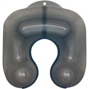 Eurostil Protector Cuello Plástico con Ribete Negro 33x36cm 1ud