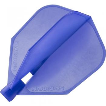 Harrows CLIC vuelos – borde reforzado – forma – azul – 1 Set