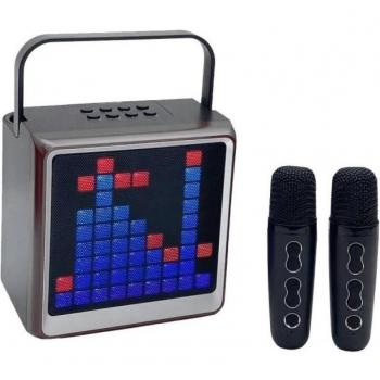 Altavoz Karaoke Bluetooth Portátil Klack con Leds RGB