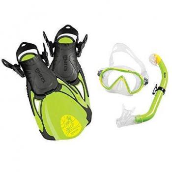 Mares SEA Friends Set de máscara y Tubo de Buceo, Unisex Adulto, Azul, Large/Extra-Large