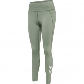 Hummel Women's High Waist Grace Leggings XS Green