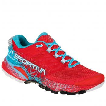 La Sportiva Akasha II Mujer Trail Running Zapatillas Hibiscus/Malibu Blue Talla 37.5