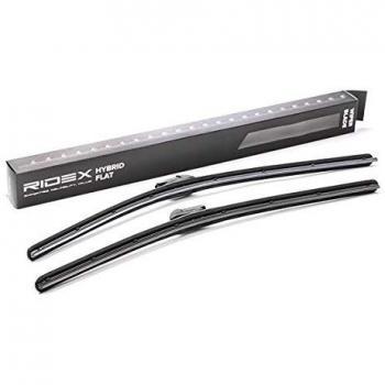 Limpiaparabrisas RIDEX 298W0098 para VW y LAND ROVER, set de escobillas híbridas sin spoiler, compatible con Tiguan (5N_) y Range Rover Evoque (L538)