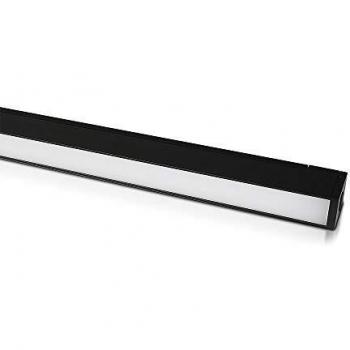 Plafoniera LED Lineal Magnética 30W 24V Color Negro Calido 3000K CRI 90 IP20