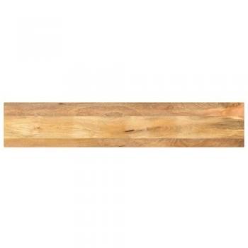 Tablero de mesa rectangular madera maciza mango 180x20x3,8 cm