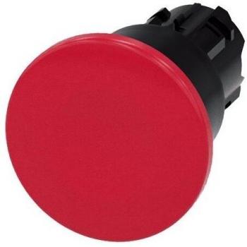 Siemens Cabezal de pulsador SIRIUS ACT, Ø 22mm, color Rojo, Enclavamiento, grado de protección IP66, IP67 e IP69K